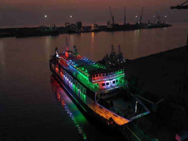 PM Modi flags off Ro-Pax ferry service between Hazira-Ghogha in Gujarat